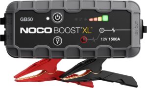 This is an image of the NOCO Boost GB50: 1500A UltraSafe Jump Starter
