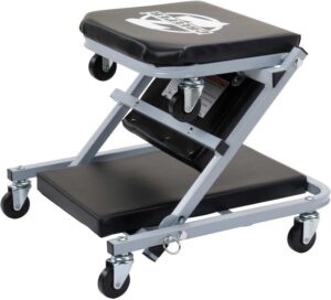 This is an image of the Pro-Lift C-2036D Grey 36" Z-Creeper Seat