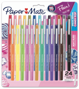 This is an image of Paper Mate Flair Felt Tip Pens